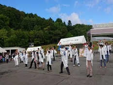 砂川希望学院の収穫祭