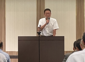 長谷川岳参議院議員の挨拶