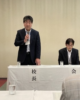 砂川高校高野隆広校長