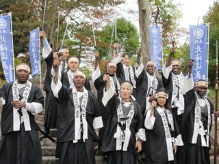 北泉岳寺見学での赤穂浪士体験