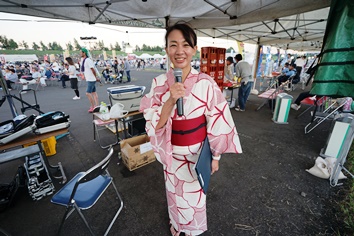 司会を務めた「のあ」さん