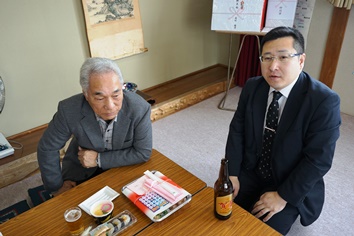 高村会長と武田圭介議員