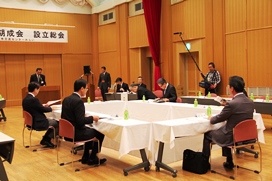 空知川治水促進期成会設立総会