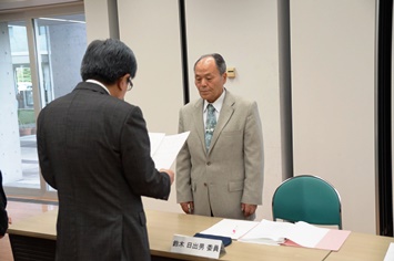 砂川市老人クラブ連合会鈴木日出男会長