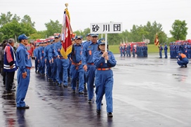 消防団演習