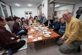 東町町内会新年会1