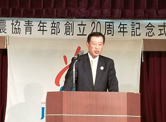 新砂川農業協同組合杉本組合長