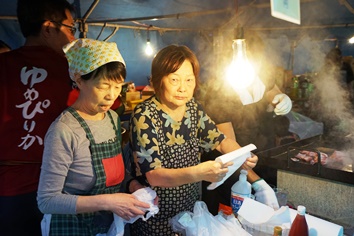 中央商店会の皆さん