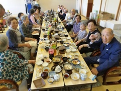 空知太第一町内会敬老会1