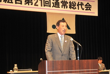 新砂川農協杉本組合長