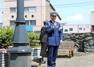 砂川警察署中川署長