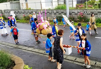 晴見町内会子どもみこし2