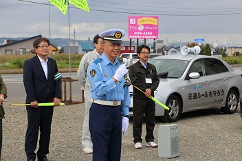 砂川警察署中川署長