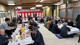 朝日町内会新年会