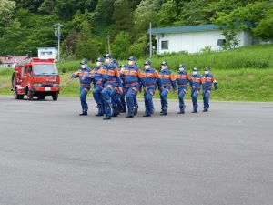 小隊訓練の様子