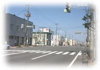 中心市街地の風景