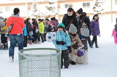 雪中大運動会の様子