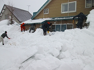 除雪ボランティア