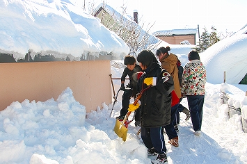 除雪ボランティア