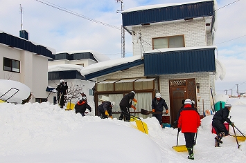 除雪ボランティア