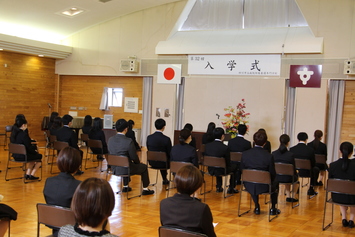 砂川市立病院附属看護専門学校 入学式