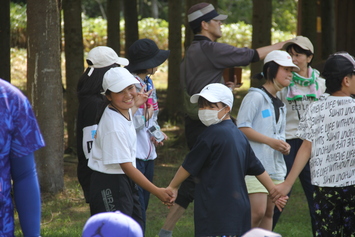 遠足の様子